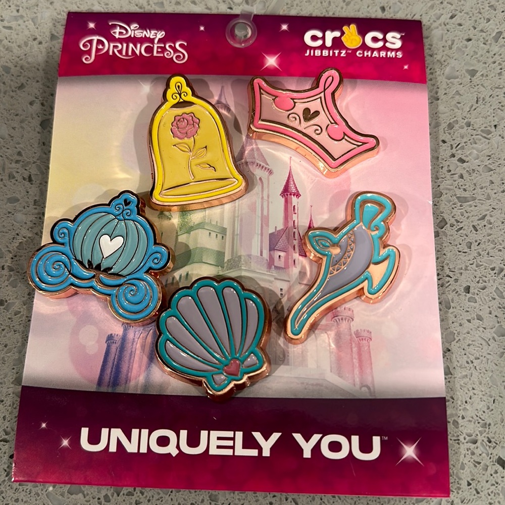 Brand new Disney Princess Croc Jibbitz Charms